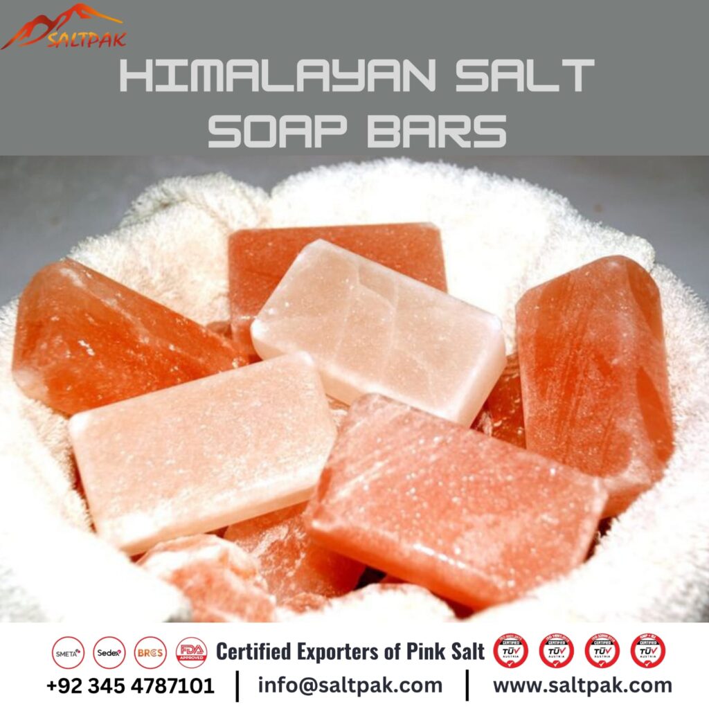 Himalayan salt soap bars