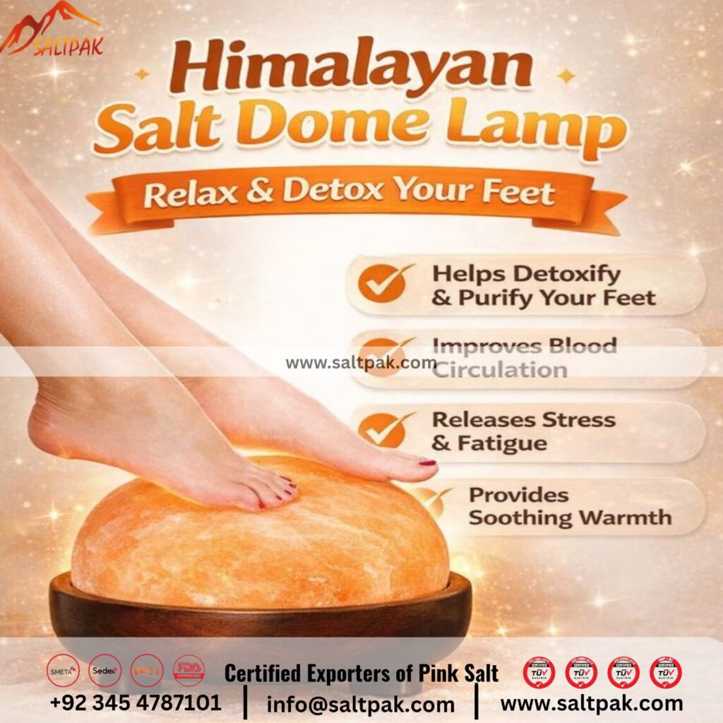 Himalayan Salt Foot Domes
